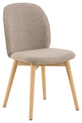 Giga Living - Eetkamerstoel Beige - Monza - Set van 2