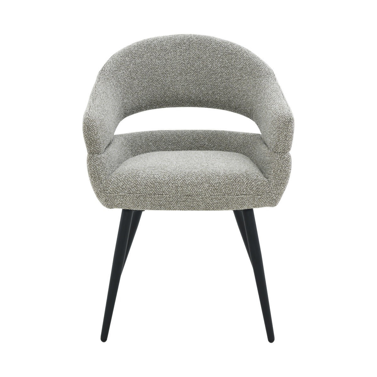 Livingfurn - Eetkamerstoel Megan Taupe Set van 2 - 62x58x85cm