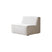 Tikamoon - Modulaire loungestoel Dario in beige stof