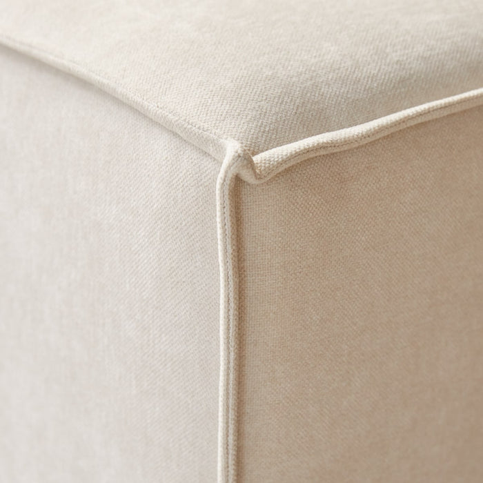 Tikamoon - Modulaire loungestoel Dario in beige stof