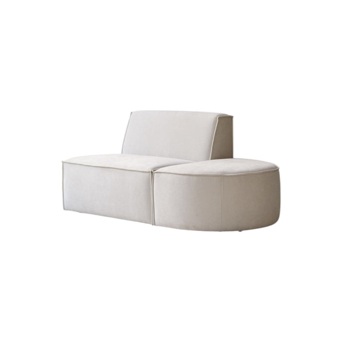 Tikamoon - Modulaire loungefauteuil Dario in beige stof