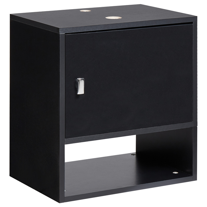 Beliani - LIMERIA - Wastafelkast - Zwart - Vezelplaat