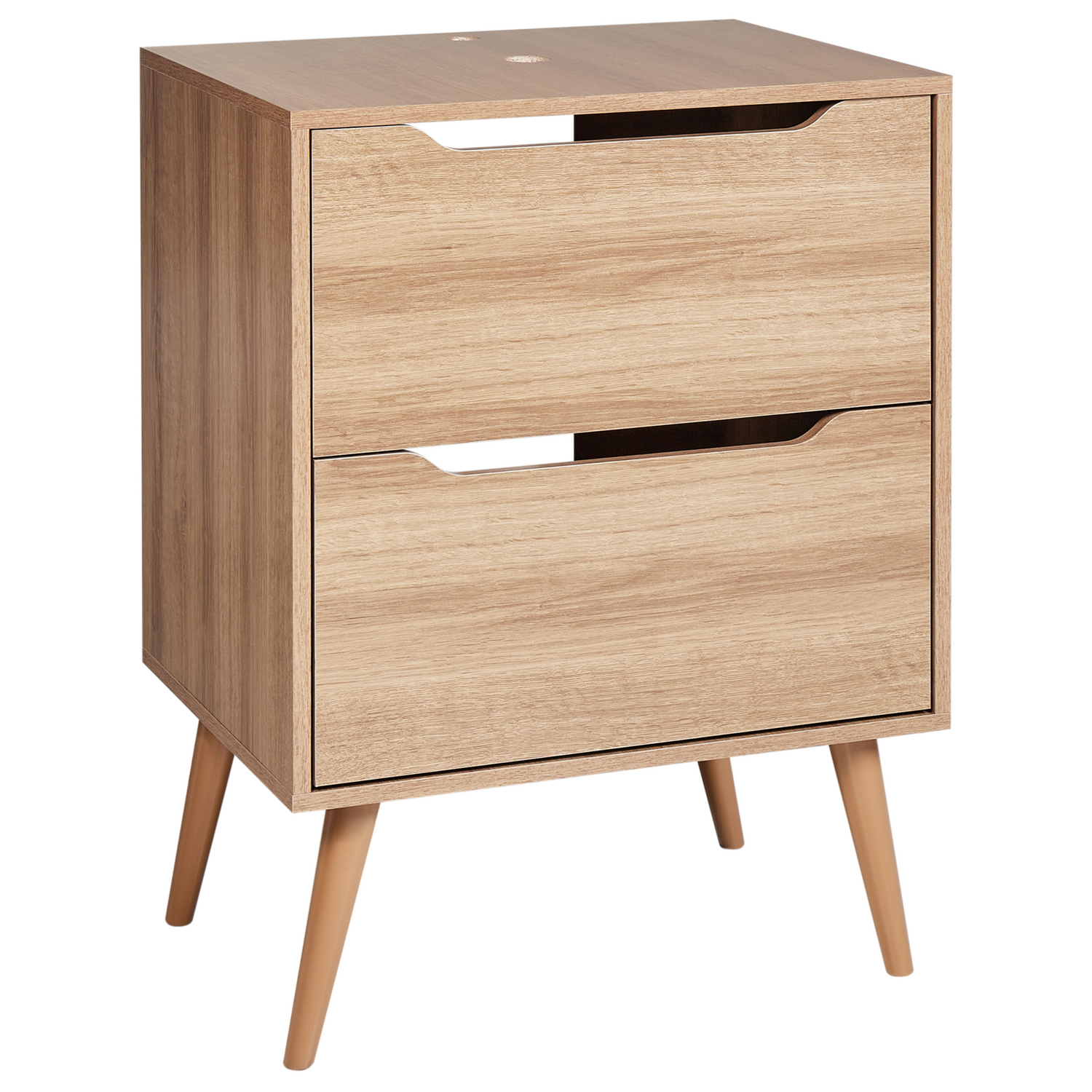 Beliani - CARIACICA - Wastafelkast - Lichtbruin - 60 x 80 cm - MDP