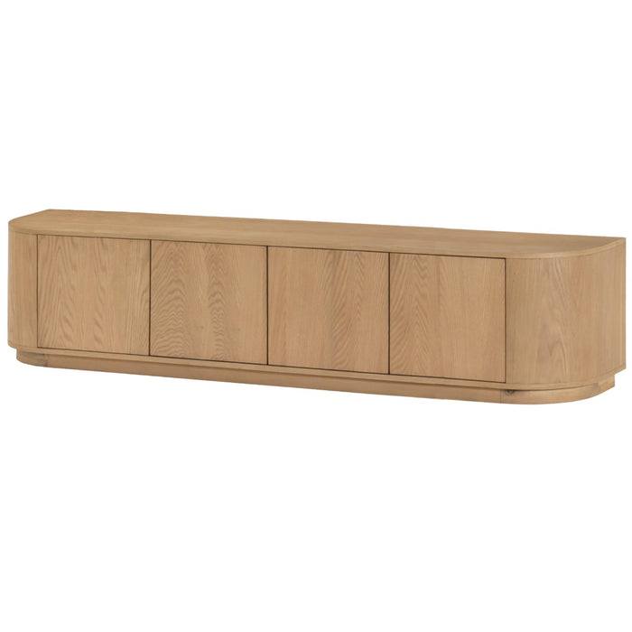 Livingfurn - Tv-meubel Naturel Eiken - 220x40x45 - Novero