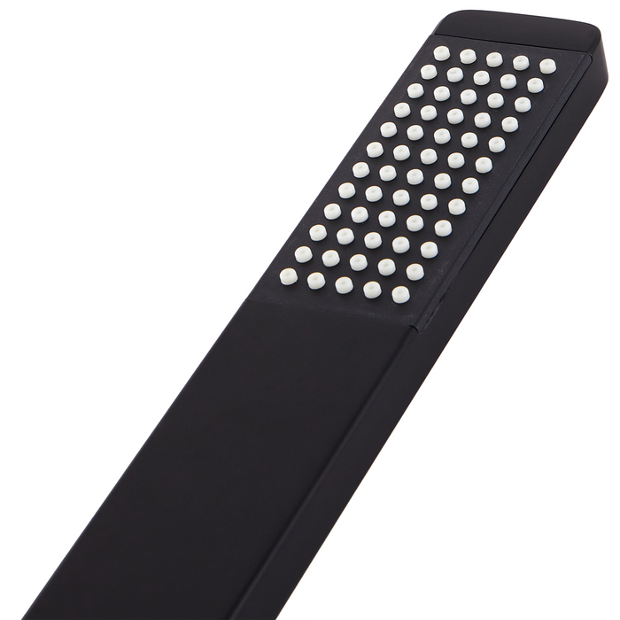 Beliani - CHILAPA - Handdouche - Zwart - Messing