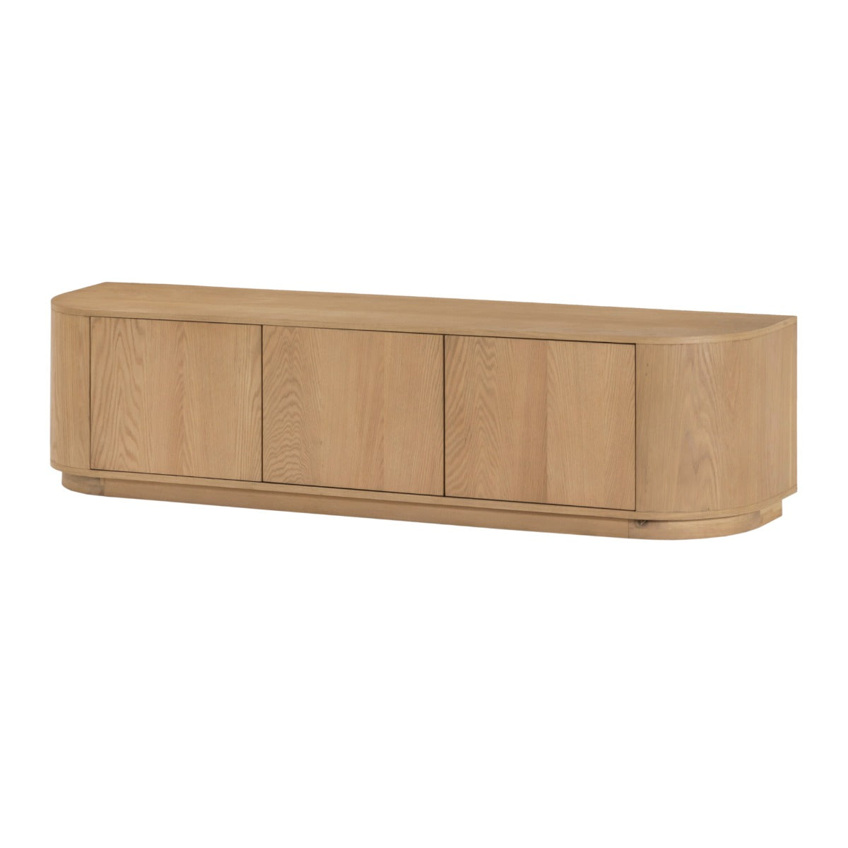 Livingfurn - Tv-meubel Naturel Eiken - 180x40x45cm - Novero
