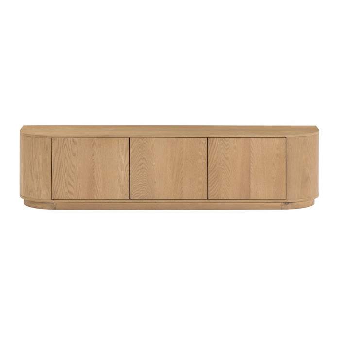 Livingfurn - Tv-meubel Naturel Eiken - 180x40x45cm - Novero