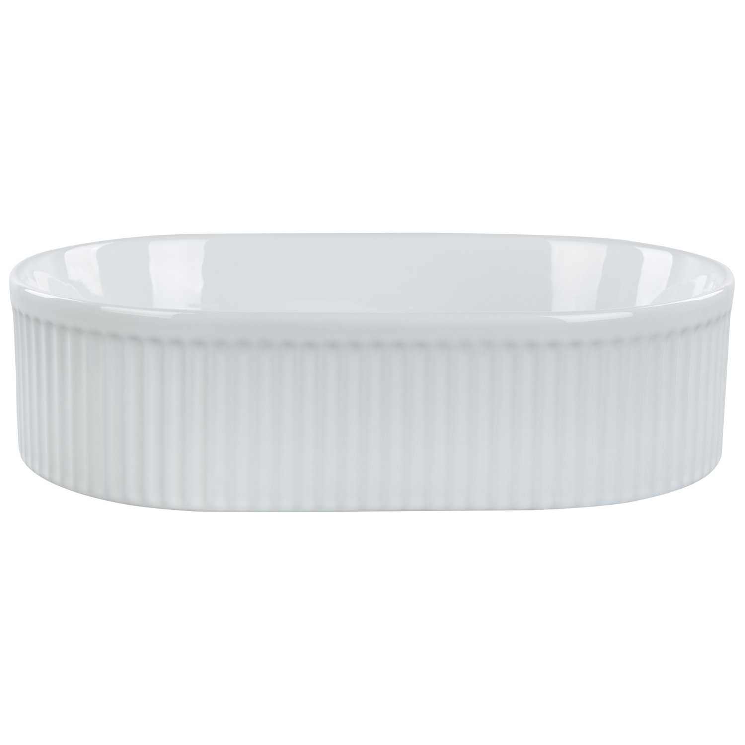 Beliani - GELDO - Wastafel - Wit - 49 x 31 cm - Keramiek