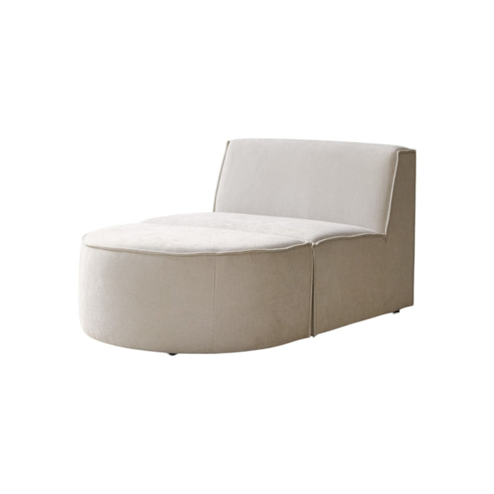Tikamoon - Modulaire loungefauteuil Dario in beige stof