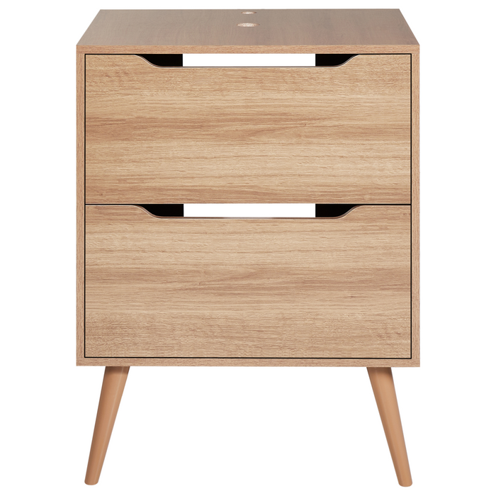 Beliani - CARIACICA - Wastafelkast - Lichtbruin - 60 x 80 cm - MDP