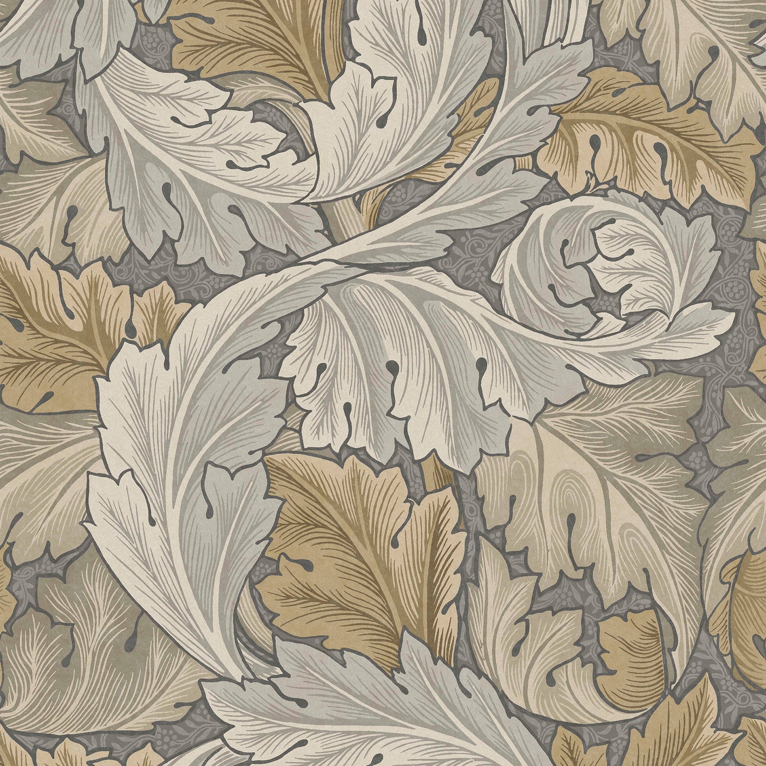 William Morris at Home Vliesbehang Acanthus Neutral - 10mx52cm