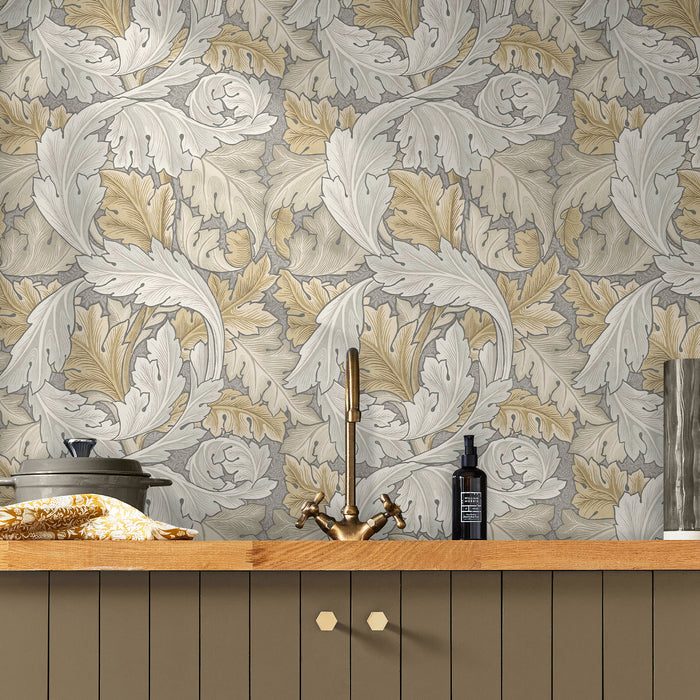 William Morris at Home Vliesbehang Acanthus Neutral - 10mx52cm