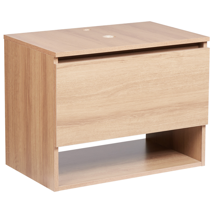 Beliani - NATAL - Wastafelkast - Lichtbruin - Vezelplaat