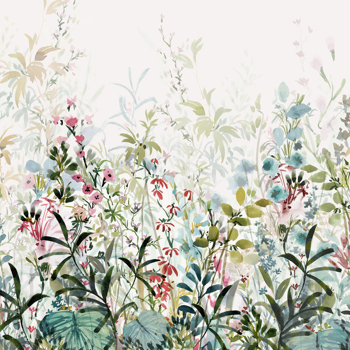 Laura Ashley Pointon Fields Fotobehang - Bloemen - 280x300cm - Multi