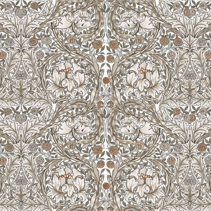 William Morris at Home Fotobehang African Marigold Neutral