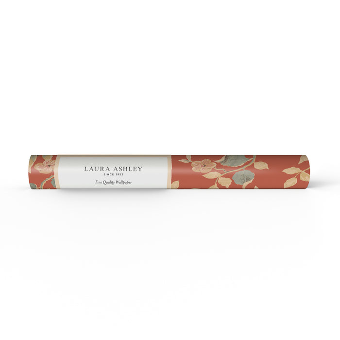 Laura Ashley Alyworth Trail Behang - Bloemen - 10mx52cm - Rood