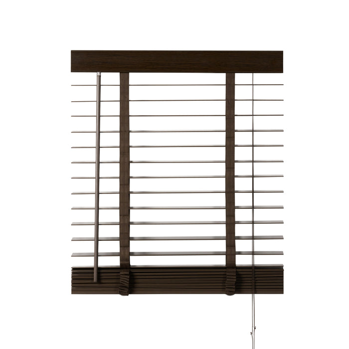 Jaloezie Hout Bruin - Hout - 80x130x5cm (BxHxD)