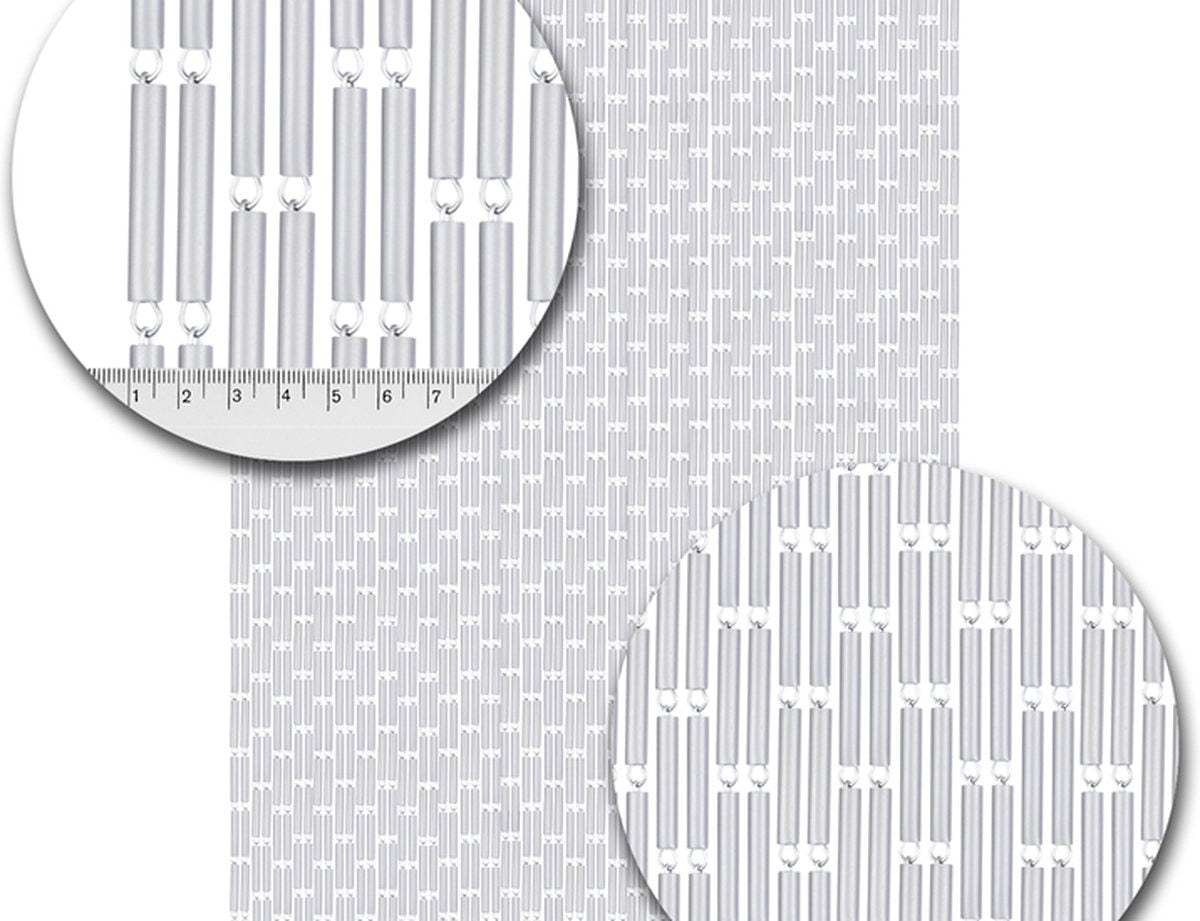 Vliegengordijnenexpert Vliegengordijn Hulzen - Wit- 90x 210 90 x 210