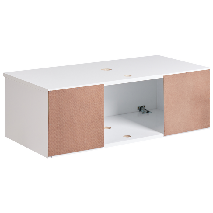 Beliani - RUPANCO - Badkamerkast - Wit - 80 x 40 cm - MDP