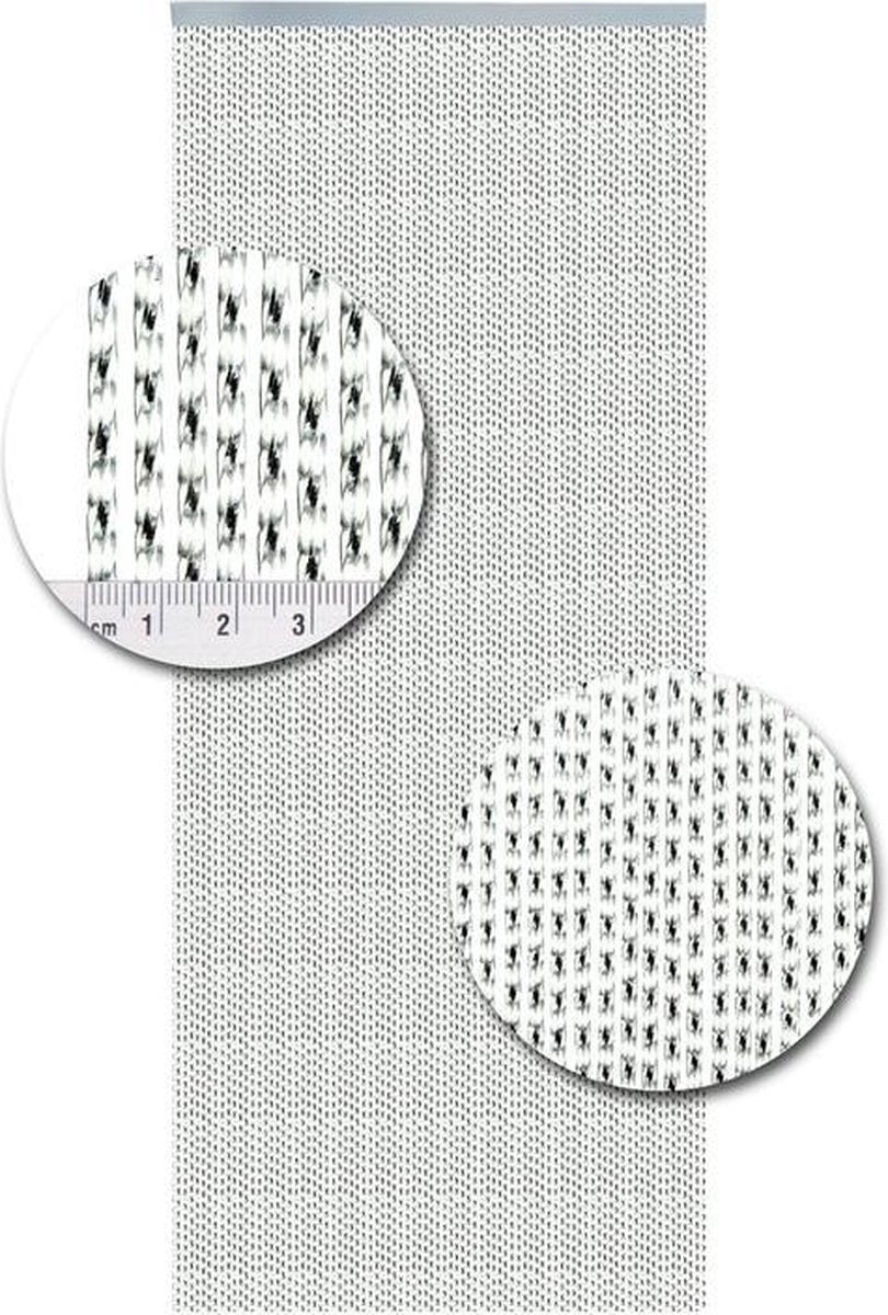 Vliegengordijnenexpert - Lucca Vliegengordijn - 92x210 cm -