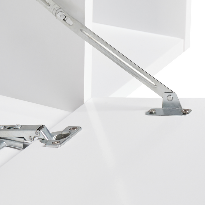 Beliani - RUPANCO - Badkamerkast - Wit - 80 x 40 cm - MDP