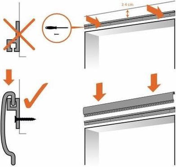Vliegengordijnenexpert Vliegengordijn Hulzen - Wit- 100 x 240 100 x