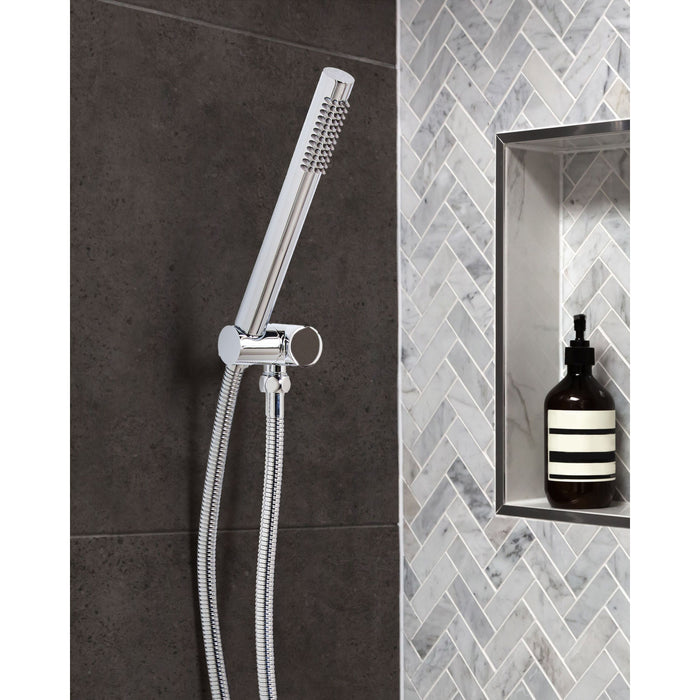 Beliani - CABUYAL - Handdouche - Zilver - Messing