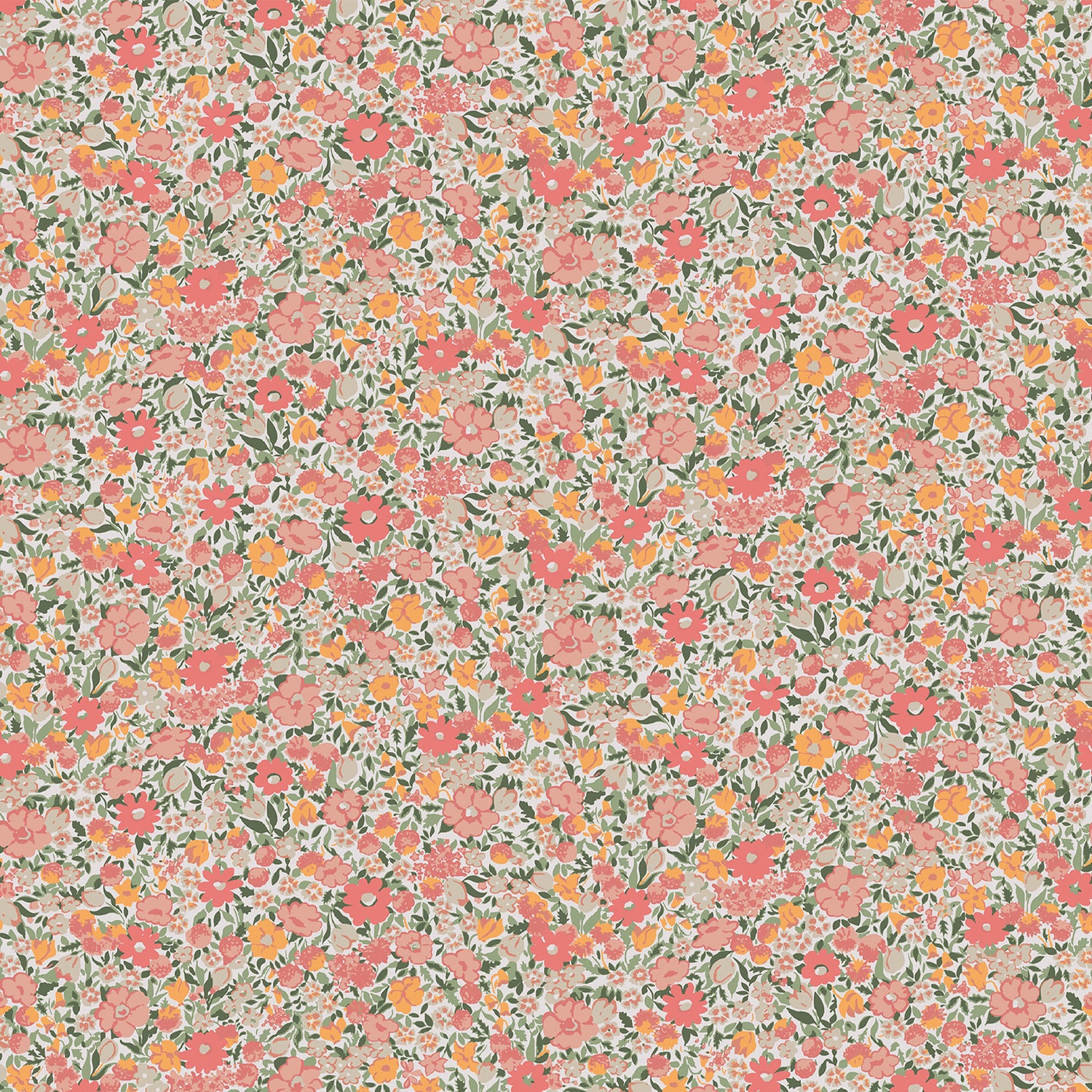 Laura Ashley Loveston Behang - Bloemen - 10mx52cm - Roze