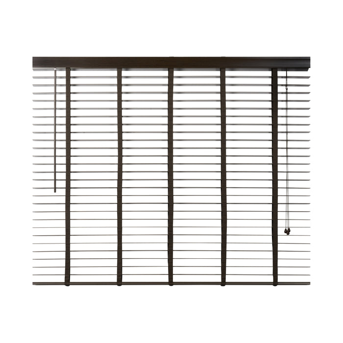 Jaloezie Hout Bruin - Hout - 160x130x5cm (BxHxD)