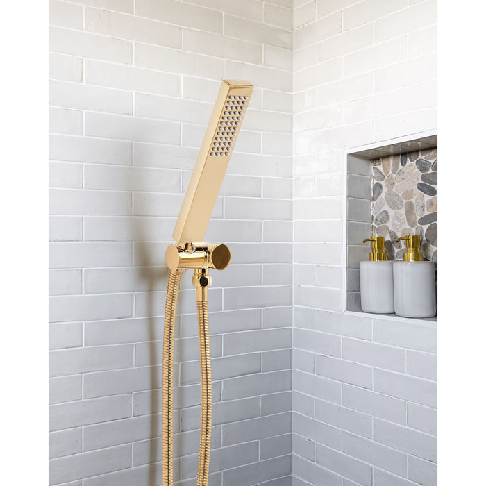 Beliani - TABACAL - Handdouche - Goud - Messing