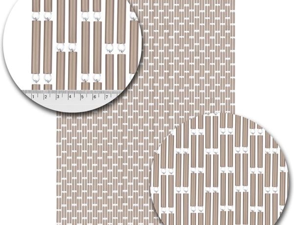 Vliegengordijnenexpert Vliegengordijn Hulzen - Zand 90 x 210 cm Op het