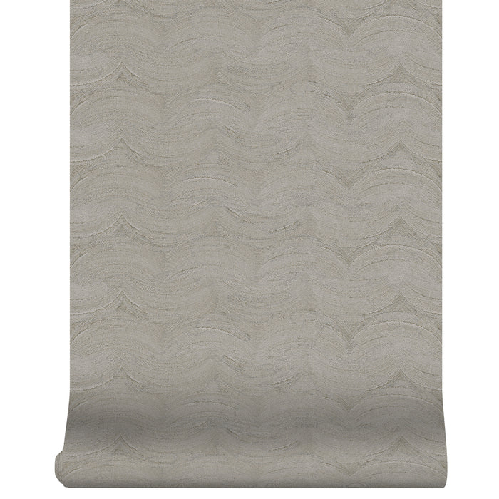 Kayori vliesbehang Sasa - Grijs