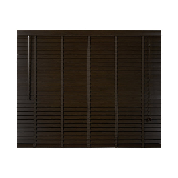 Jaloezie Hout Bruin - Hout - 180x130x5cm (BxHxD)