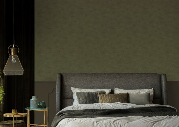 LOOKS by Wolfgang Joop Vliesbehang - Uni - Gr�n - 10mx53cm