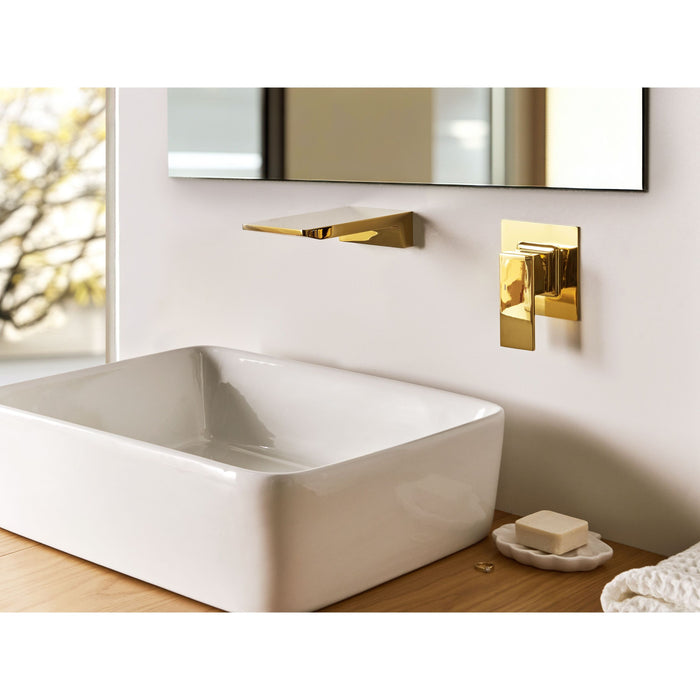 Beliani - KARUAY - Wandgemonteerde mengkraan - Goud - Messing