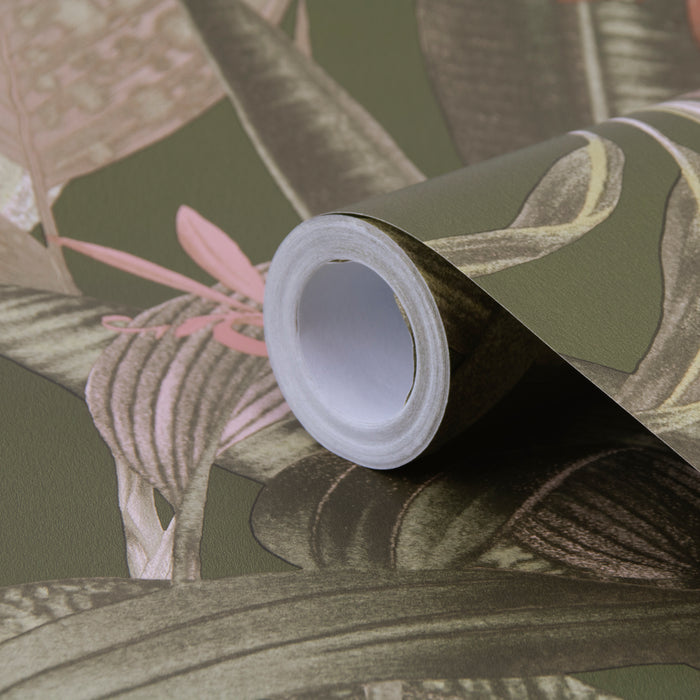 LOOKS by Wolfgang Joop Vliesbehang - Tropische Bl�tter - Gr�n -