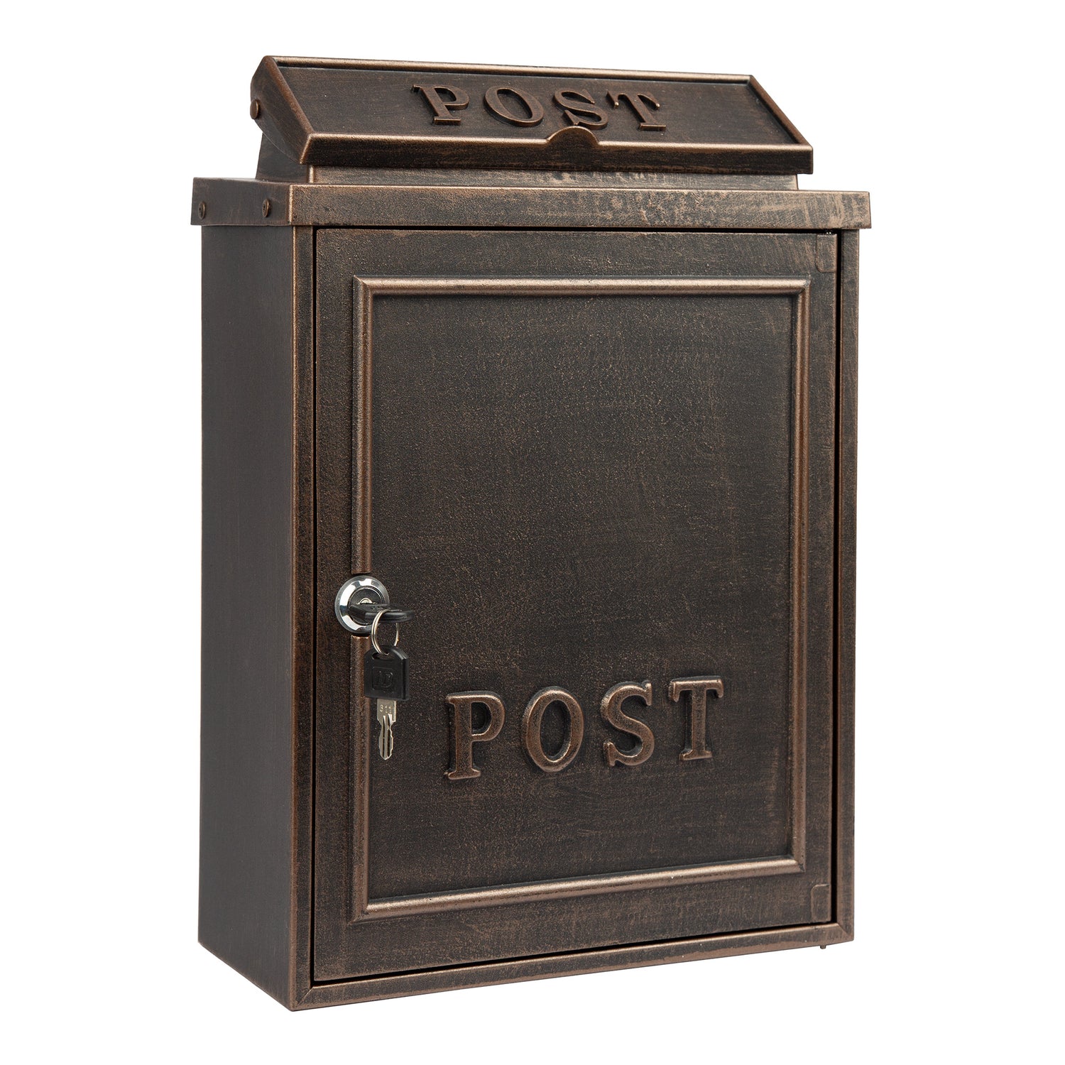 KS Verlichting B6 Brievenbus Brons