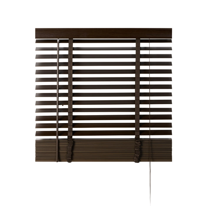 Jaloezie Hout Bruin - Hout - 60x210x5cm (BxHxD)