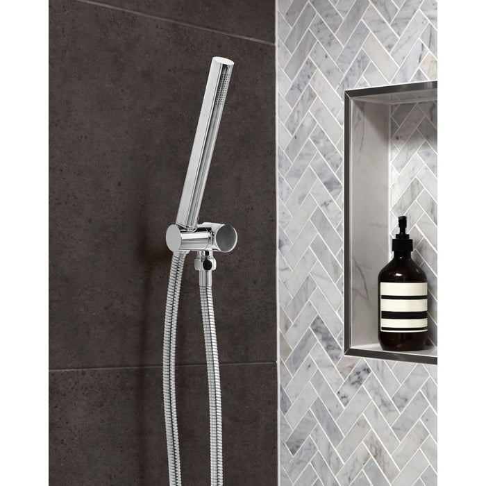 Beliani - MARFAU - Handdouche - Zilver - Messing