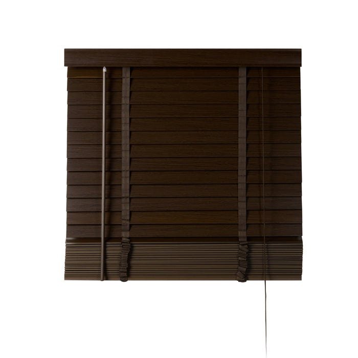Jaloezie Hout Bruin - Hout - 60x210x5cm (BxHxD)