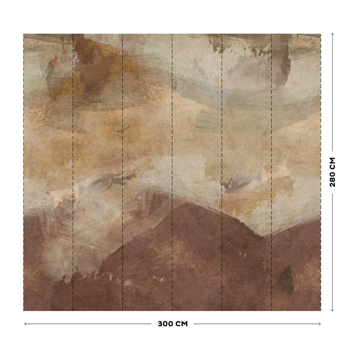 Kayori fotobehang Nigai - 280x300cm