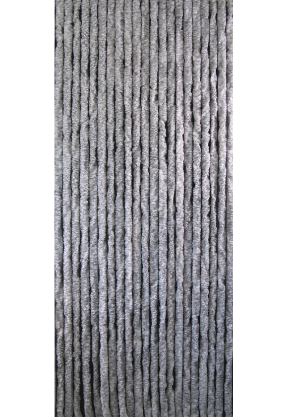 Vliegengordijn Kattenstaart - Grijs|Wit Gemêleerd 90 x 220 cm
