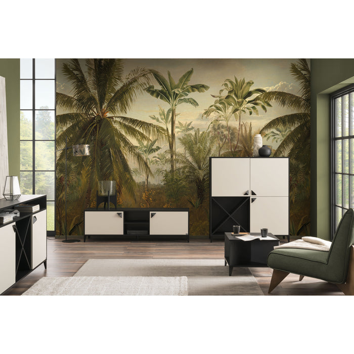 LOOKS by Wolfgang Joop Fotobehang - Dschungel Morgensonne - 270x350cm