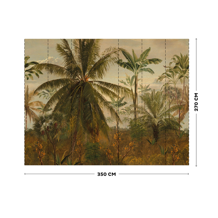 LOOKS by Wolfgang Joop Fotobehang - Dschungel Morgensonne - 270x350cm