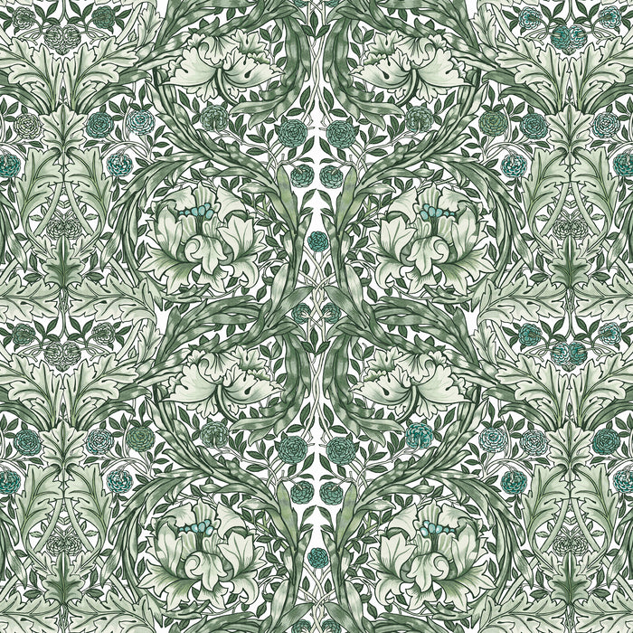 William Morris at Home Fotobehang African Marigold Green