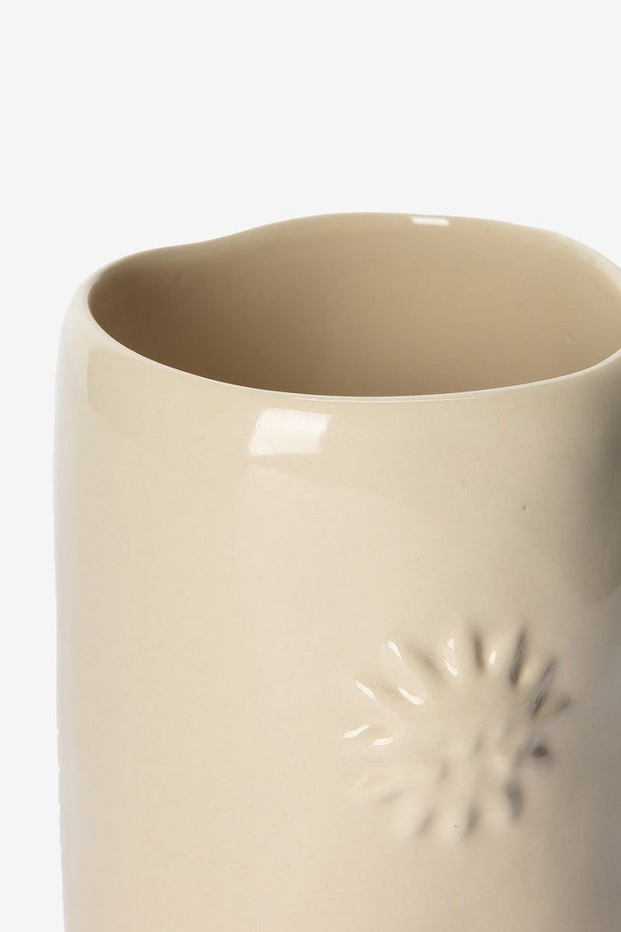 Sissy-Boy Beige mok met bamboe oor