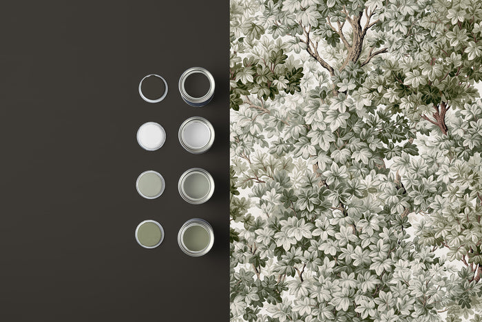 Graham & Brown vliesbehang Coppice Sage