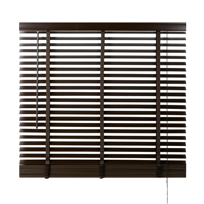 Jaloezie Hout Bruin - Hout - 100x210x5cm (BxHxD)