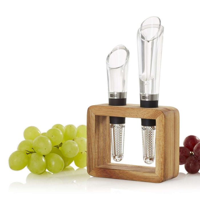 Wijnschenker Set met Houder, 2 Delig - AdHoc | Vine