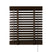 Jaloezie Hout Bruin - Hout - 60x130x5cm (BxHxD)